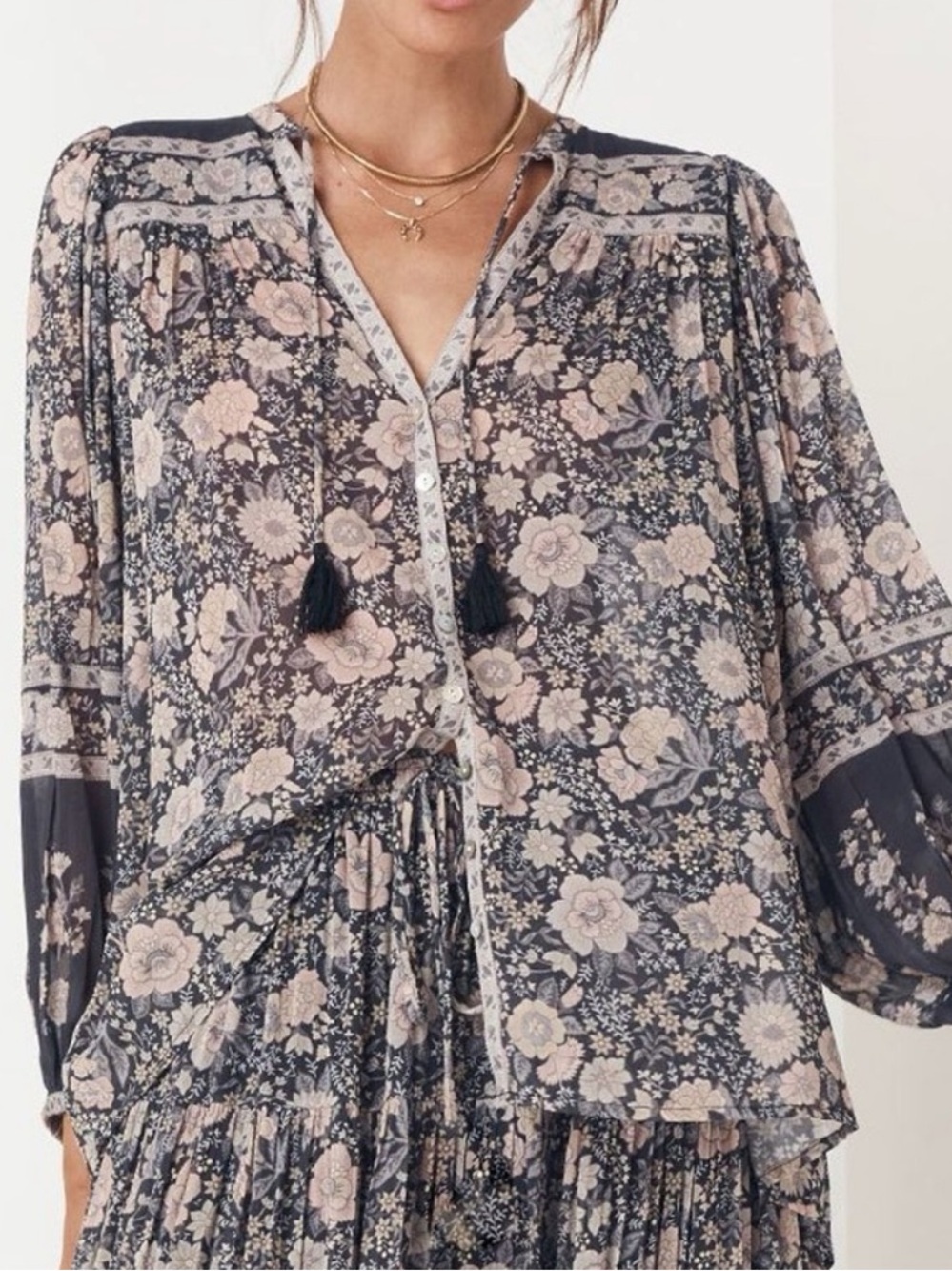 Spell Juniper Blouse